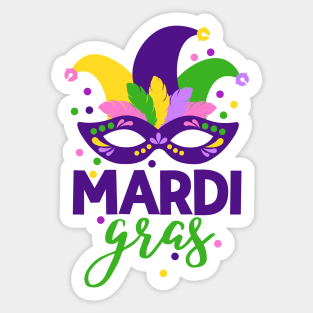 MARDI GRAS 2024 Sticker